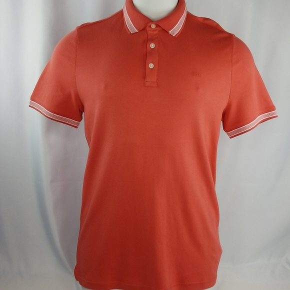 michael kors polo orange